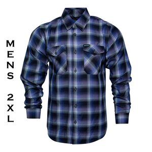 DIXXON FLANNEL x THE OFFSPRING Collab - SUPERCHARGED Flannel Shirt - Men's 2XL
